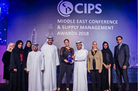 11-07-2018 Abu Dhabi Airports Celebrates Success at CIPS Middle East Supply Management Awards