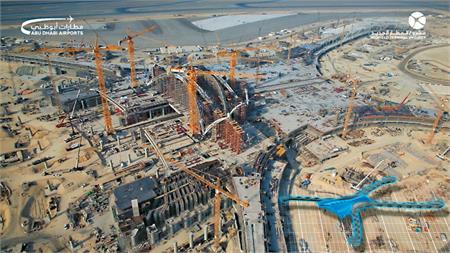 Watch the Midfield Terminal Building take shape as fantastic progress is made in June
